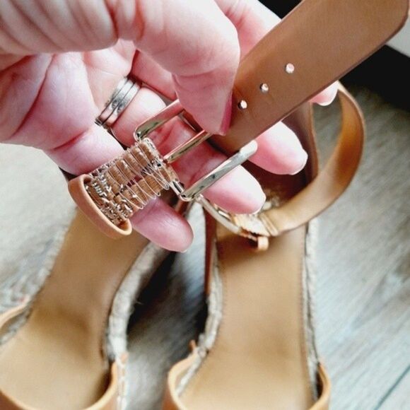 Vince Camuto Boho Wedge Heels Espadrilles Summer sz: 9.5M - Picture 6 of 10